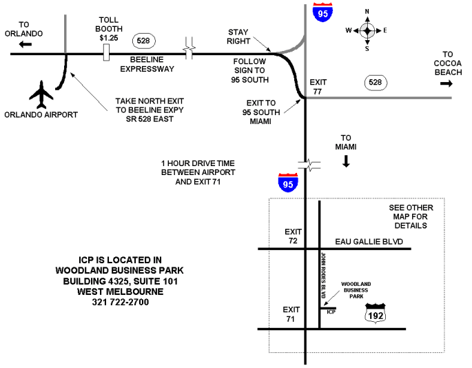 Airport map